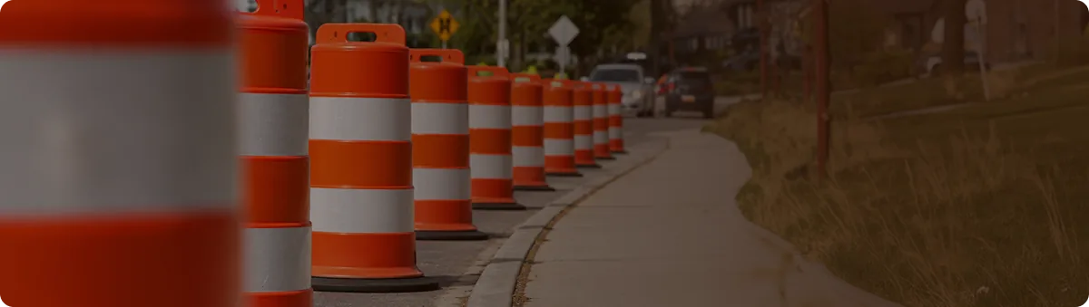 Traffic control barrels